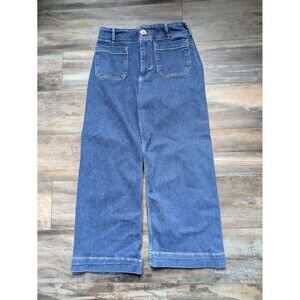 MAEVE by Anthropologie Size 27 The Colette Denim Wide Leg Jeans Medium Blue 25"